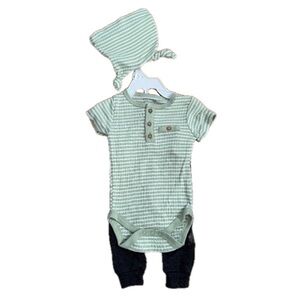 René Rofé Baby Boy 3 Piece Outfit Set